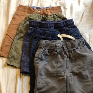 Lot of 5 little boys shorts size 5 and 5T